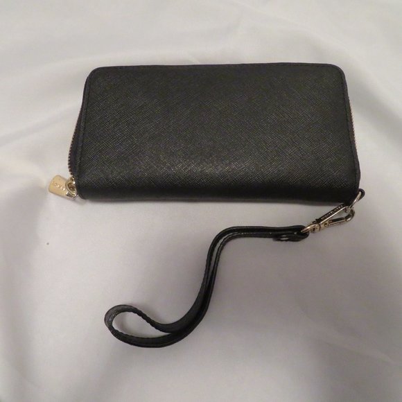 Michael Kors - Black Mini Wallet Wristlet NWOT - Picture 2 of 3